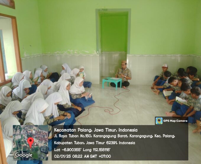 Kegiatan Khotmil Qur'an UPT SD Negeri Karangagung Kecamatan Palang